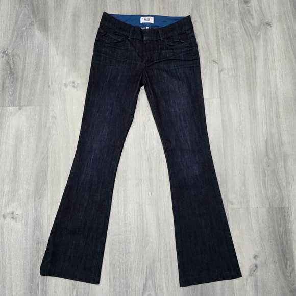 PAIGE Denim - PAIGE Dark Indigo Flare Jeans